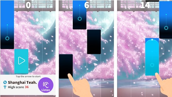 東方ピアノゲームタイル　紹介画像