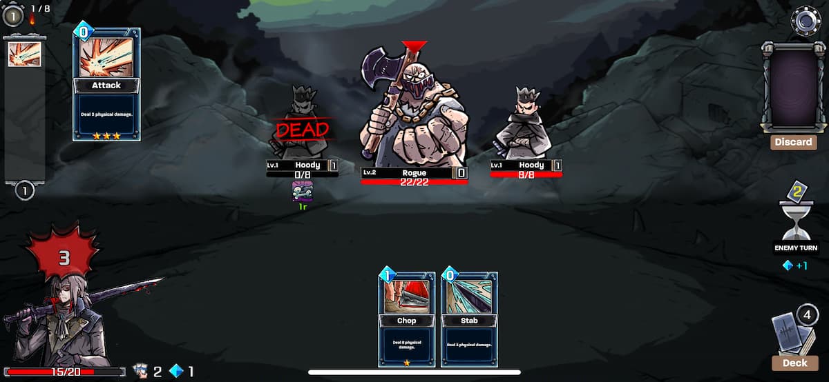 Lophis Roguelike プレイ中