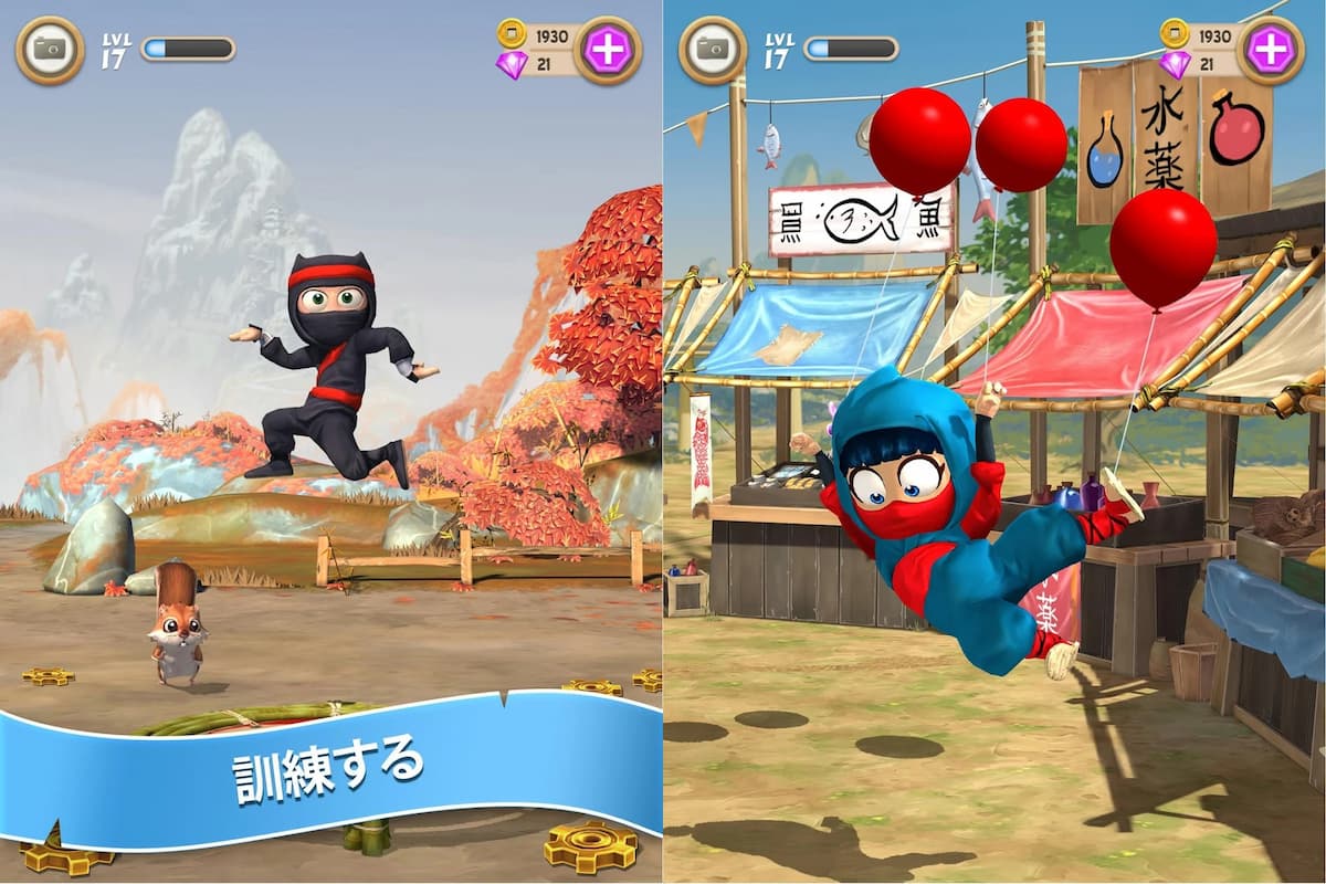 Clumsy Ninja 紹介写真